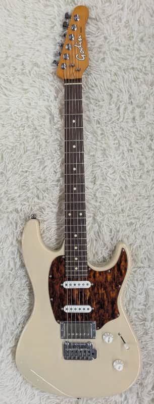 Godin Session Double Cutaway T-Pro MN Ozark Cream Finish Electric Guitar w/Bag image 1