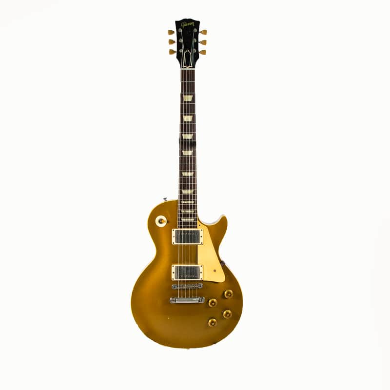Gibson 1958 Les Paul Gold Top Electric Guitar Owned By Billie Joe Armstrong Of Green Day image 1
