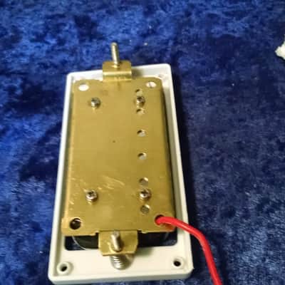 Kramer Alnico V Classic Bridge Pickup w/Ring White image 2