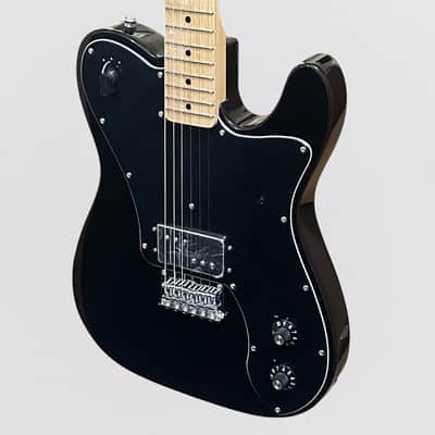 Fender Squier Paranormal Esquire Deluxe Electric Guitar - Black image 3
