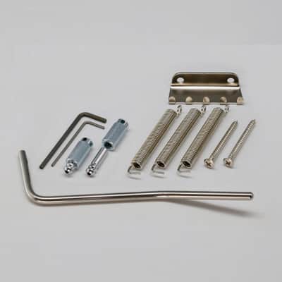 NEW Gotoh 510T-FE1 Non-locking 2 Point Tremolo Bridge w/ Hardware - CHROME image 2