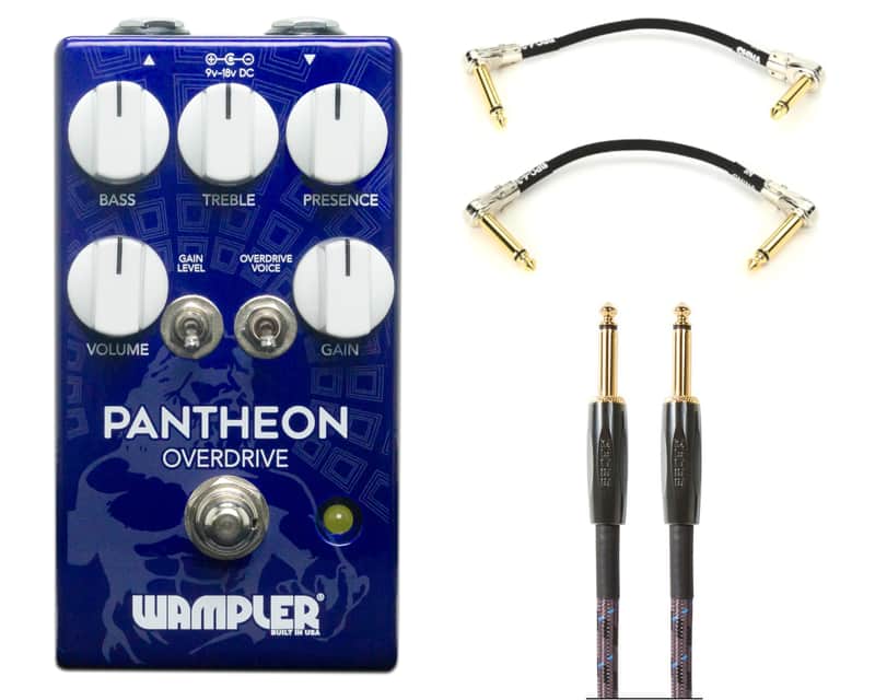 New Wampler Pantheon Overdrive Guitar Effects Pedal image 1