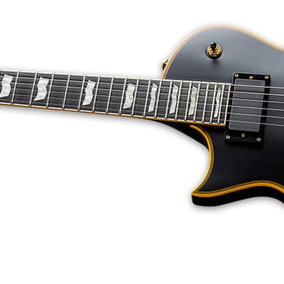 ESP LTD EC-1000 LH Vintage Black Left-Handed image 3