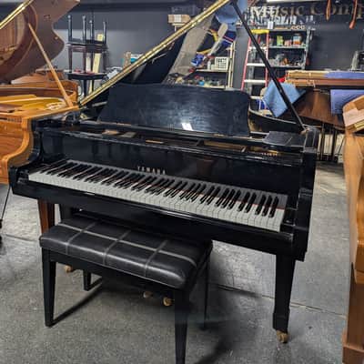 Yamaha G3 grand piano SN 1248902 - Polish Ebony image 1