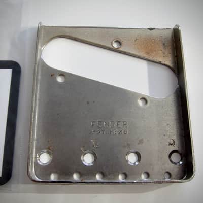 Fender Telecaster Bridge Reproduction Circa-1990s-Chrome image 2