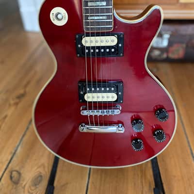 Hondo Les Paul HD740 1980 - Cherry Red with PRS 85/15 PU image 3