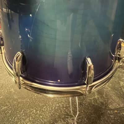 Pearl Masters Custom 5-Piece Drum Set w/ Hardware, Saphire Sunburst image 6