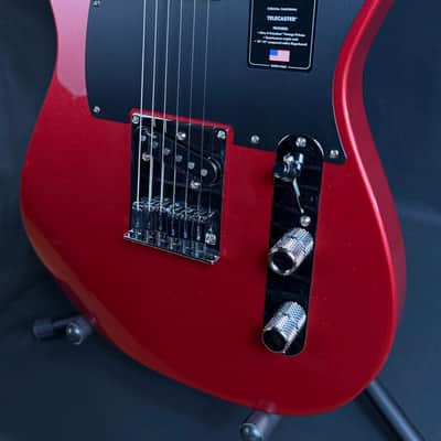 Fender American Ultra II Telecaster Electric Guitar Sinister Red w/ OHSC image 4