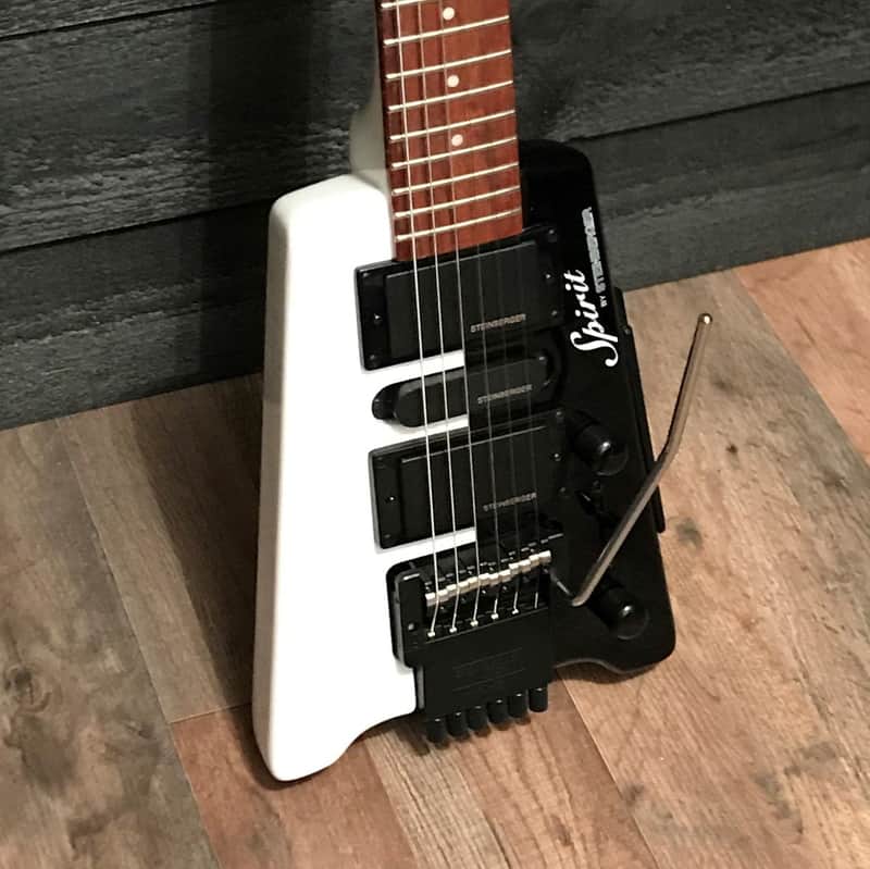 Steinberger Spirit GT-PRO Deluxe White & Black Yin Yang Electric