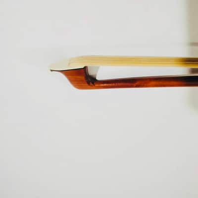 Fine Violin Bow Copy of Eugène Sartory - Pernambuco silver wining Leather Grip image 8