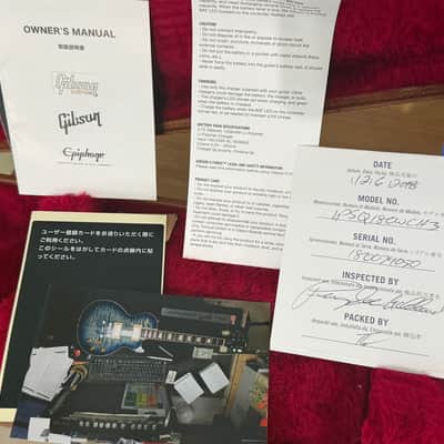 2018 Gibson Les Paul Standard Premium Quilt Ocean Water Perimeter AAA + OHSC image 23