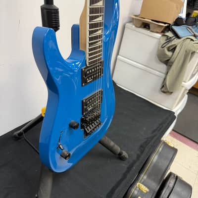 Used Jackson JS Series Dinky Arch Top JS32 DKA Left-Handed Electric Guitar Bright Blue image 10