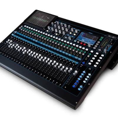 Allen and Heath QU-24 30 in / 24 out 24 Channel Digital Mixer with Remote Wireless Control image 1