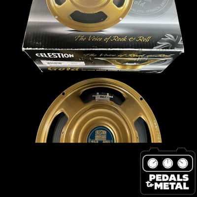 Celestion G12 Alnico Gold 12" 50w 8 Ohm Replacement Speaker 2010s - Gold image 2
