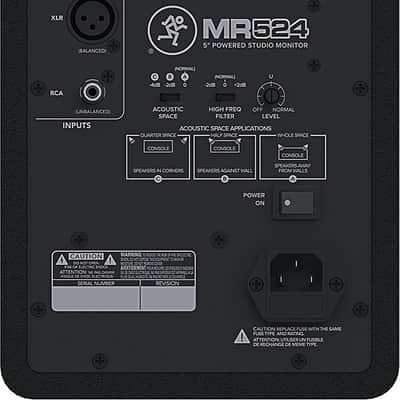 Mackie Monitor MR524, Professional Performance Superior Mix Translation with Logarithmic Waveguide image 3