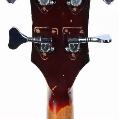 1965 Guild Starfire Bass Sunburst Hagstrom Bi-Sonic Pickup, Sounds Great! image 11