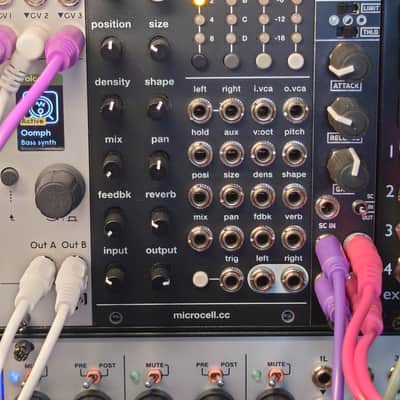 Grayscale Microcell (Micro Supercell) (expanded Mutable Instruments Clouds clone) - Black image 3