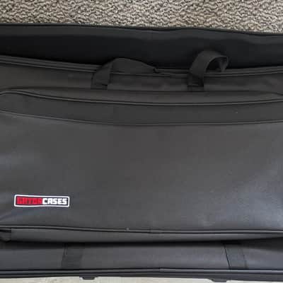 Gator Cases Model GK-88 Slim Lightweight Keyboard Case on Wheels image 1