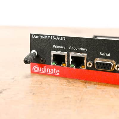 Audinate Dante-MY16-AUD 16-Channel Dante Network I/O Card CG01536 image 3