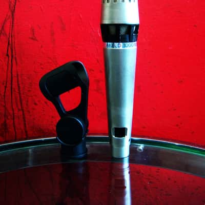Vintage RARE 1970's AKG D1000M / D1000E Cardioid Dynamic Microphone Low Z w mic clip # 1 image 13