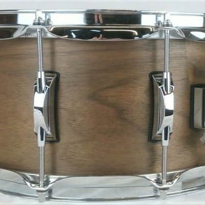 Click Custom Icon Snare Drum 6.5x14 6ply Walnut Natural Satin Oil image 2
