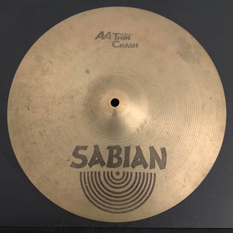 Sabian 14" AA Medium Thin Crash Cymbal image 1