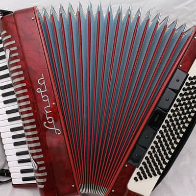 Sonola (Guerrini) accordion Teclas 1975-1980 - Rojo image 10