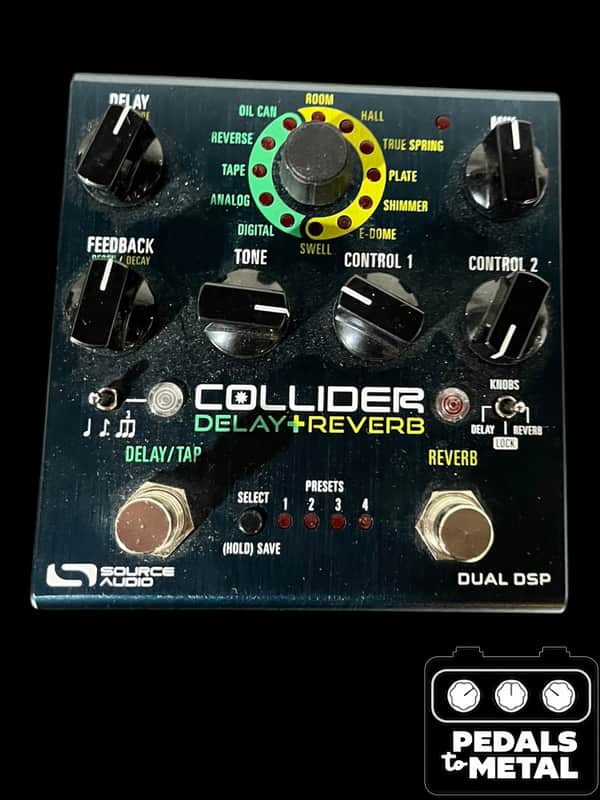 Source Audio SA263 Collider Delay + Reverb 2010s - Blue X17490 image 1