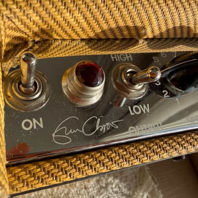 Fender EC Vibro-Champ Eric Clapton Signature 5-Watt 1x8" Guitar Combo 2012 - 2015 - Tweed image 6
