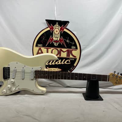 Fender American Elite Stratocaster Strat Electric Guitar - Olympic Pearl image 1