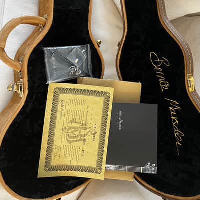 !Nik Huber: PAIR Bernie Marsden Signed Goldtop and Figured Maple Top Limited Edition 2023 - Light Relic Goldtop and Light Relic Flame Top Matched Pair No. 12/12 image 12