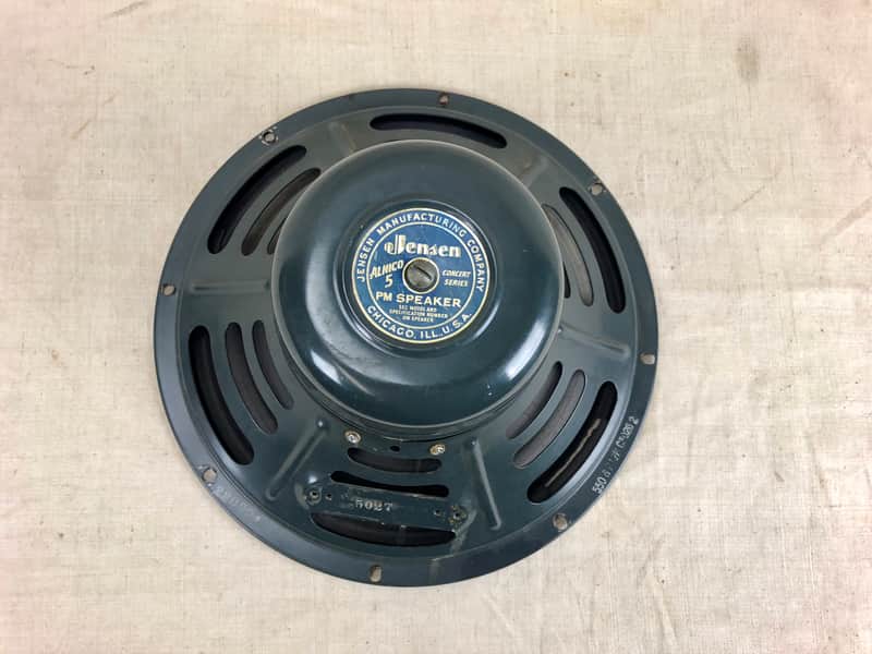 Vintage 1959 Jensen 12" Alnico 5 PM Concert Series Speaker Needs Recone 1950's image 1