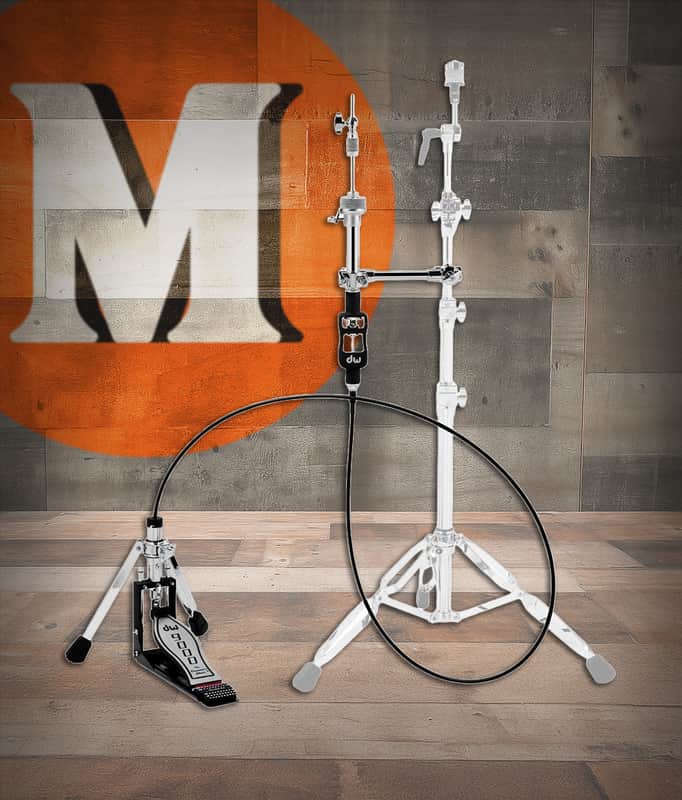DW 9000 Series Remote Cable Hi-Hat w/ 776L - 8' (DWCP9503LB8) image 1
