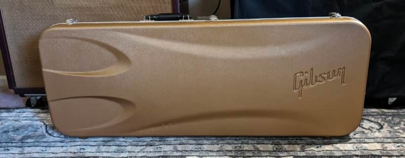 Gibson/TKL USA "Concept" 100th Anniv Hard Case 2015 - Gold Metallic image 1
