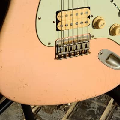 Rock N Roll Relics Blackmore NAMM Show Guitar 2015 - Shell Pink image 3