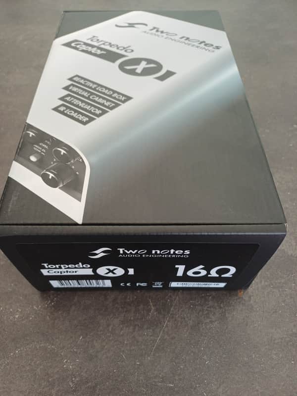 Two Notes Torpedo Captor X 16ohm Stereo Reactive Load Box / Attenuator 2020 - White image 1