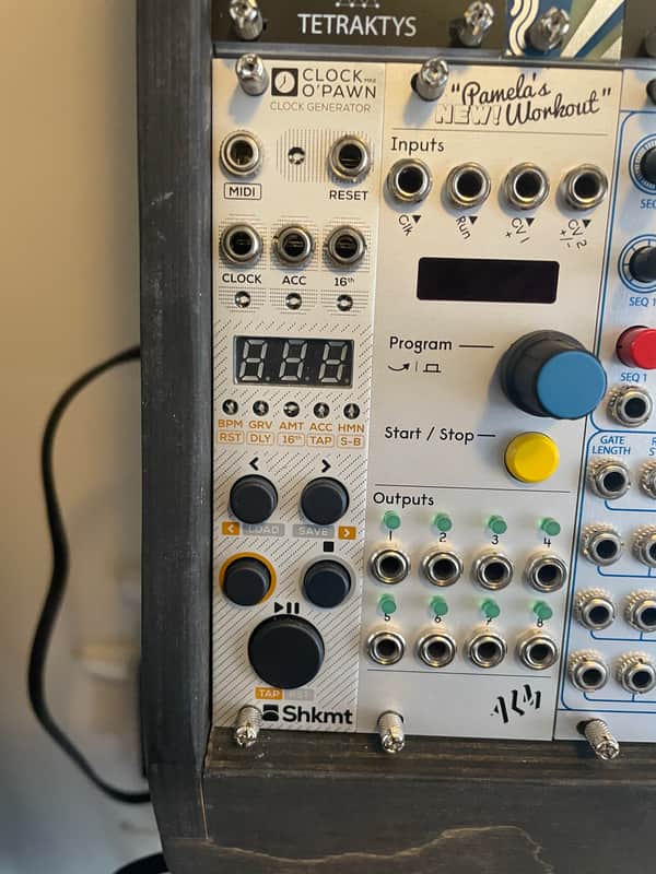Shakmat Clock O'Pawn MKII | ModularGrid Eurorack Marketplace