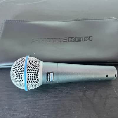 Shure BETA 58A Handheld Supercardioid Dynamic Microphone 1996 - Present - Black image 1