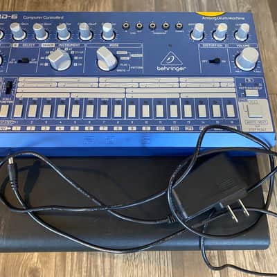 Behringer RD-6-BU Analog Drum Machine 2020 - Present - Blue image 1