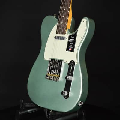 Fender American Professional II Telecaster - Mystic Surf Green Rosewood Fingerboard (US22107285) image 9