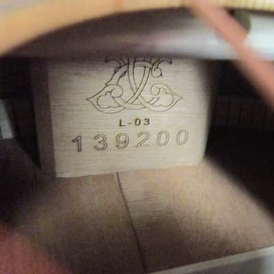 Larrivee L-03 fast neck vine special 2022 Natural Acoustic Guitar w/ohsc image 10