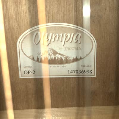 Olympia By Tacoma OP-2 Natural image 4