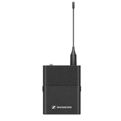 SENNHEISER Wireless Microphone System Bundle with 10ft Pig Hog Mic Cable, 4 AA Batteries & Polishing Cloth – SK Wireless Bodypack Base System, Q1-6 (470-526 MHz), 508740 image 12