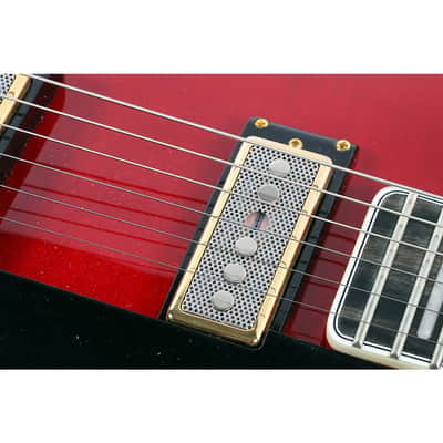 Hagstrom '67 Viking II Hollowbody Electric Guitar Regular Transparent Wild Cherry image 5