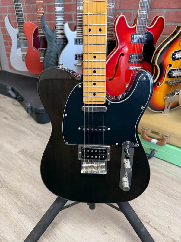 *2016* Fender Modern Player Telecaster Plus Charcoal Transparent