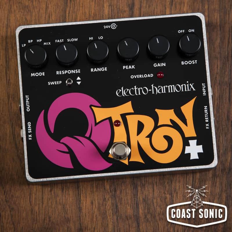 Electro-Harmonix Q-Tron Plus Envelope Filter with Effects Loop image 1