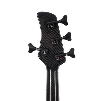 KLOS Apollo IV Custom Bass - Mahogany body / Gold Finish - Carbon Fiber neck -  NEW! 3 band EMG EQ & Pick up system - 8.1 pounds image 16