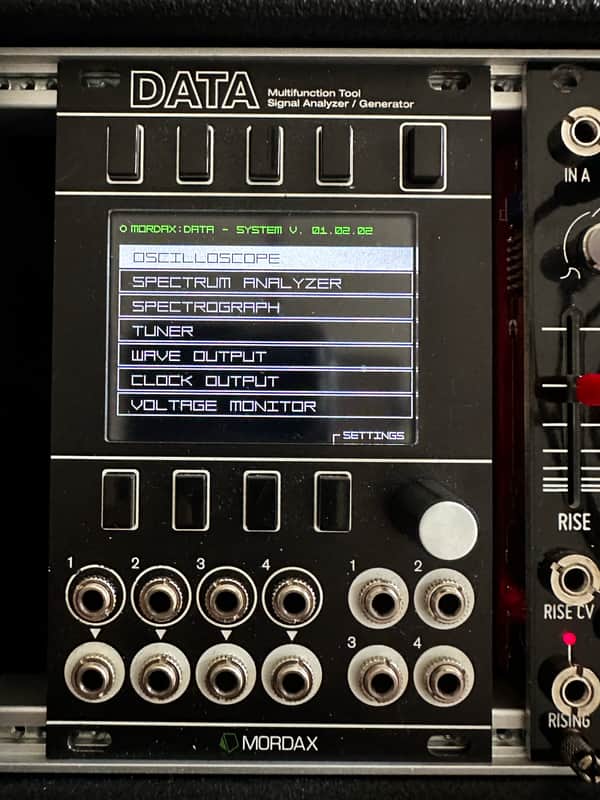 Mordax Systems DATA Eurorack Function Module (Black) Bild 1