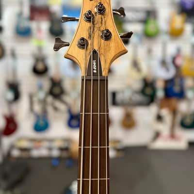 ESP LTD B-204SM Fretless Bass Guitar - Natural Satin image 11