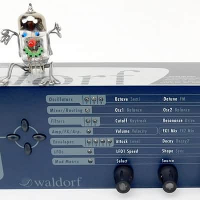 Waldorf Micro Q Synthesizer Rack Blue + Neuwertig + 1,5 Jahre Garantie image 8